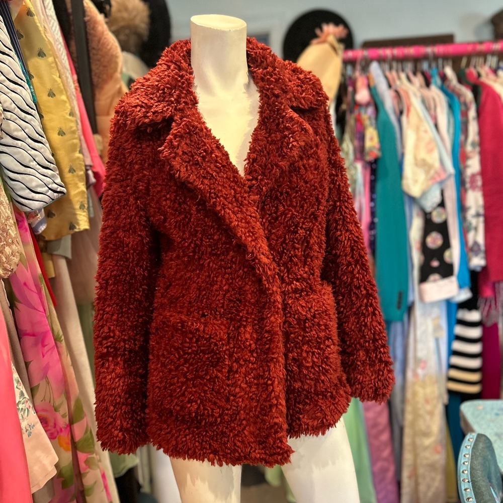 Teddy Fur Pea Coat